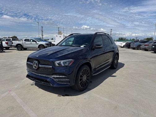 Lunar Blue Metallic 2021 Mercedes-Benz GLE 350 Base