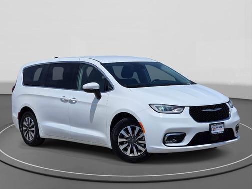 Bright White Clearcoat 2023 Chrysler Pacifica Hybrid Touring L