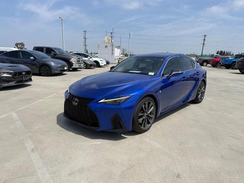 Blue Mica 2022 Lexus IS 350 F Sport