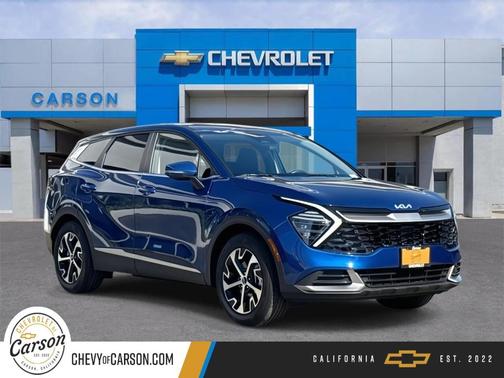 Sapphire Blue 2025 Kia Sportage EX