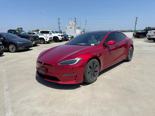 Red Multi 2023 Tesla Model S Standard Range