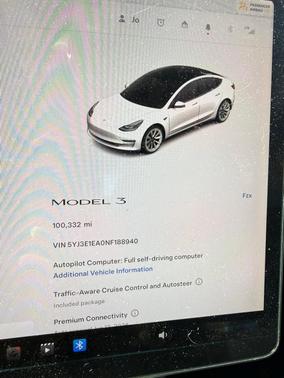 White 2022 Tesla Model 3 Base