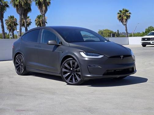 Black 2022 Tesla Model X Plaid