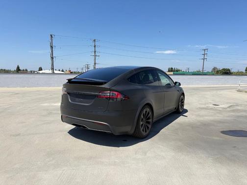 Black 2022 Tesla Model X Plaid