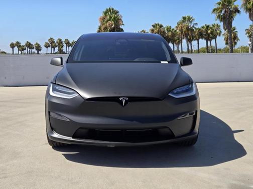 Black 2022 Tesla Model X Plaid