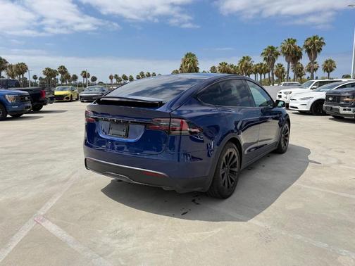 Blue 2023 Tesla Model X Standard Range