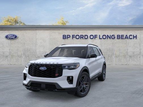 Space White Metallic 2026 Ford Explorer ST