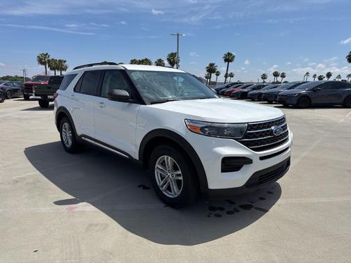 White Metallic 2023 Ford Explorer XLT