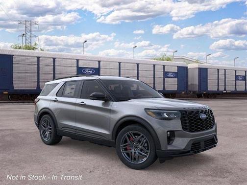 Carbonized Gray Metallic 2026 Ford Explorer ST-Line