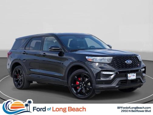 Black Metallic 2021 Ford Explorer ST