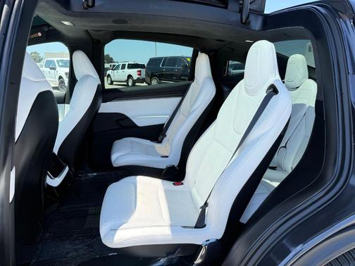 Gray 2024 Tesla Model X Plaid