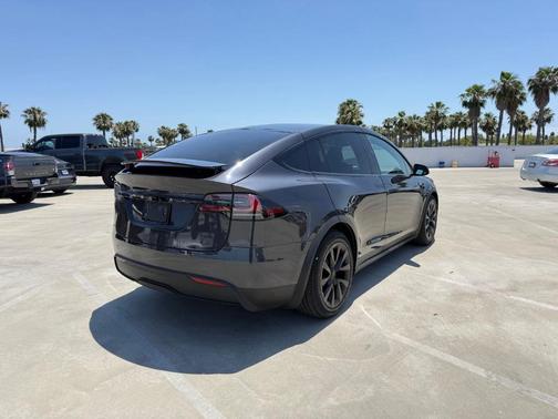 Gray 2024 Tesla Model X Plaid