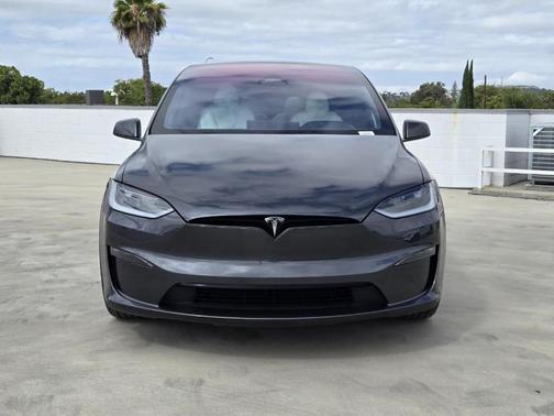 Gray 2024 Tesla Model X Plaid