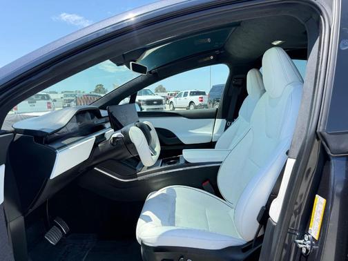 Gray 2024 Tesla Model X Plaid
