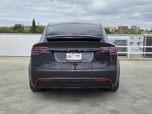 Gray 2024 Tesla Model X Plaid