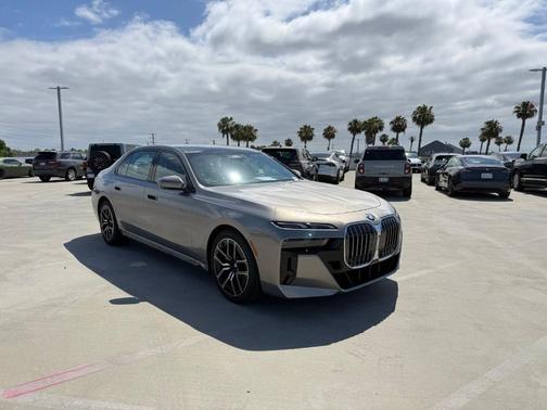 Gray Metallic 2023 BMW 740 i