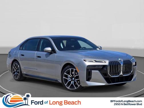 Gray Metallic 2023 BMW 740 i