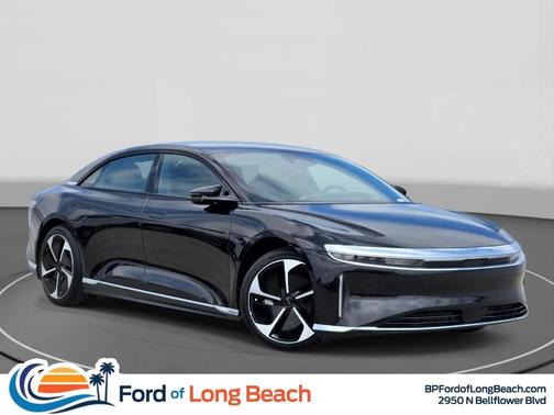 Infinite Black Metallic 2024 Lucid Air Touring