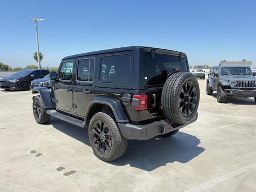 Black Clearcoat 2025 Jeep Wrangler 4xe Sahara