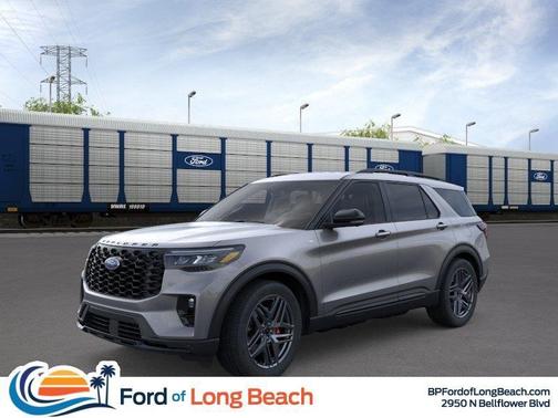 Carbonized Gray Metallic 2026 Ford Explorer ST-Line