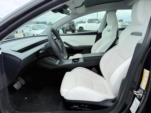 Gray 2024 Tesla Model 3 Performance