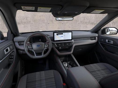 Agate Black Metallic 2026 Ford Explorer ST-Line