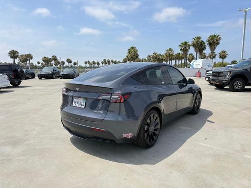 Gray 2023 Tesla Model Y Performance