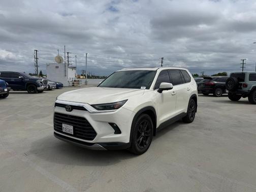 Cream 2024 Toyota Grand Highlander LIMITED