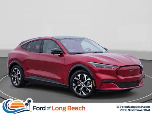Red Metallic 2023 Ford Mustang Mach-E Premium