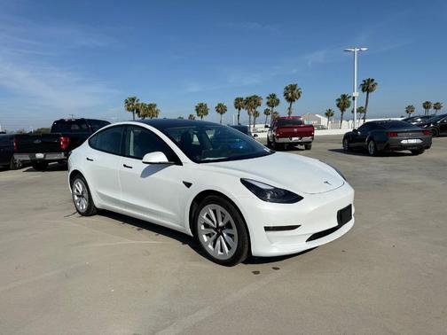 White 2023 Tesla Model 3 Base