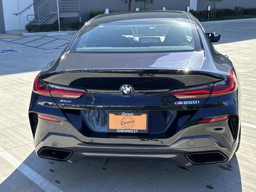 Carbon Black Metallic 2023 BMW M850 Gran Coupe i xDrive