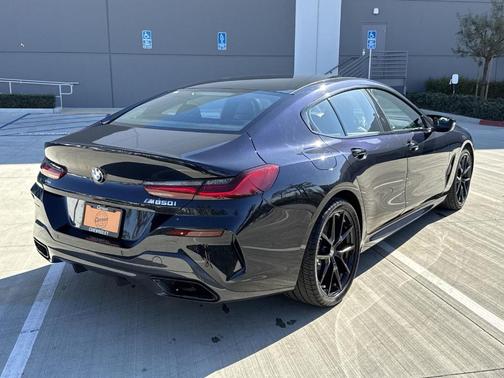 Carbon Black Metallic 2023 BMW M850 Gran Coupe i xDrive