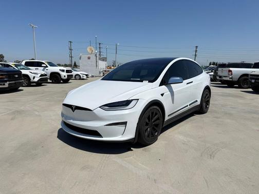 White 2023 Tesla Model X Standard Range