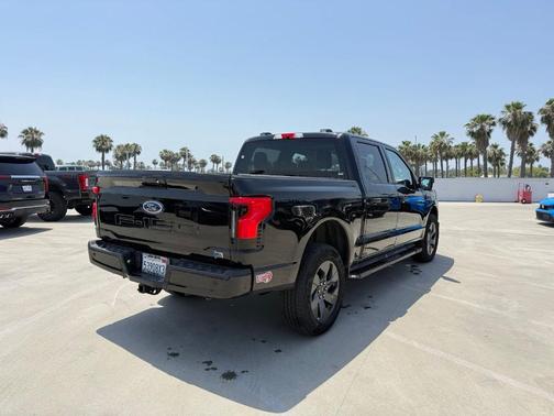 Black Metallic 2023 Ford F-150 Lightning XLT