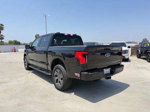 Black Metallic 2023 Ford F-150 Lightning XLT