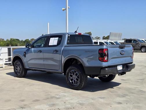 Azure Gray Metallic 2024 Ford Ranger XLT