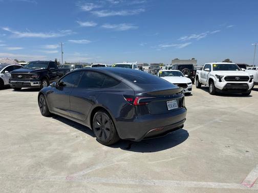 Gray 2025 Tesla Model 3 Long Range