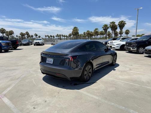 Gray 2025 Tesla Model 3 Long Range