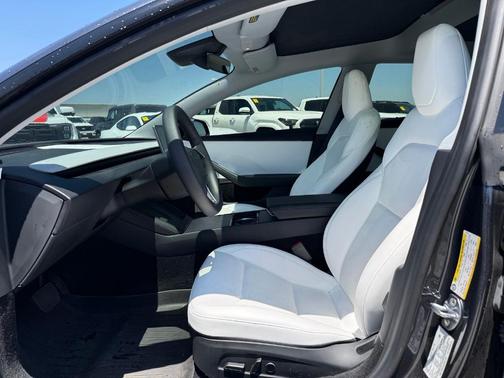 Gray 2025 Tesla Model 3 Long Range