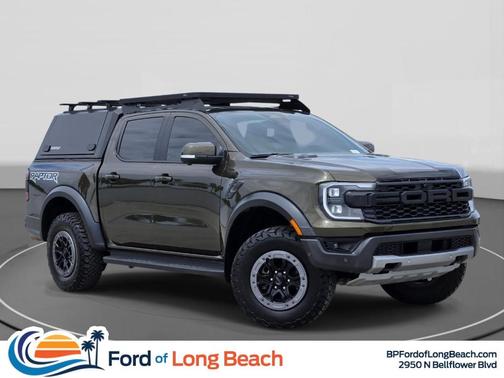 Green Metallic 2024 Ford Ranger Raptor