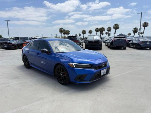 Blue 2023 Honda Civic Sport