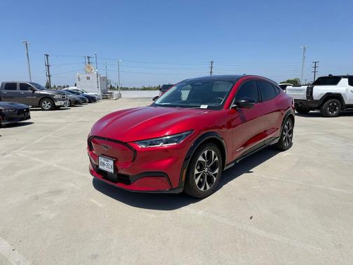 Red Metallic 2021 Ford Mustang Mach-E Premium