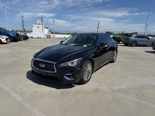 Midnight Black 2023 INFINITI Q50 LUXE