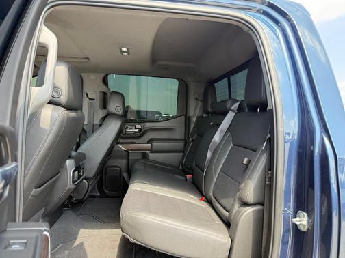 Pacific Blue Metallic 2021 GMC Sierra 1500 SLT