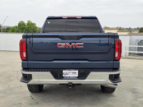 Pacific Blue Metallic 2021 GMC Sierra 1500 SLT