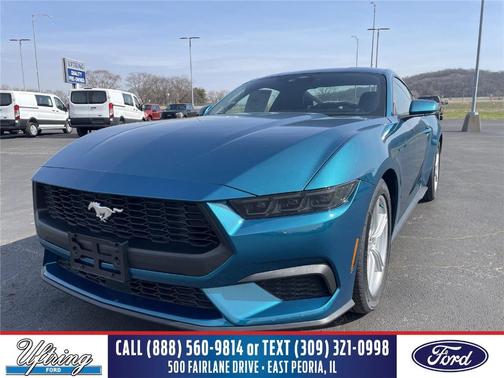 Adriatic Blue 2026 Ford Mustang EcoBoost Premium