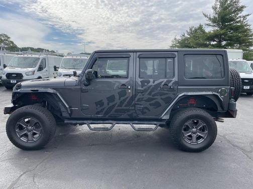Granite Crystal Clearcoat Metallic 2017 Jeep Wrangler Unlimited Sport