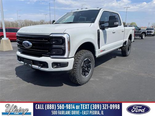 Gray 2026 Ford F-250 Platinum
