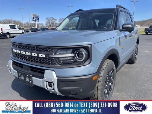 Azure Gray Metallic 2026 Ford Bronco Sport Badlands