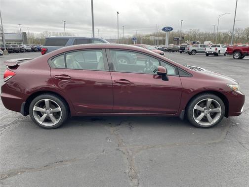 Crimson Pearl 2013 Honda Civic LX